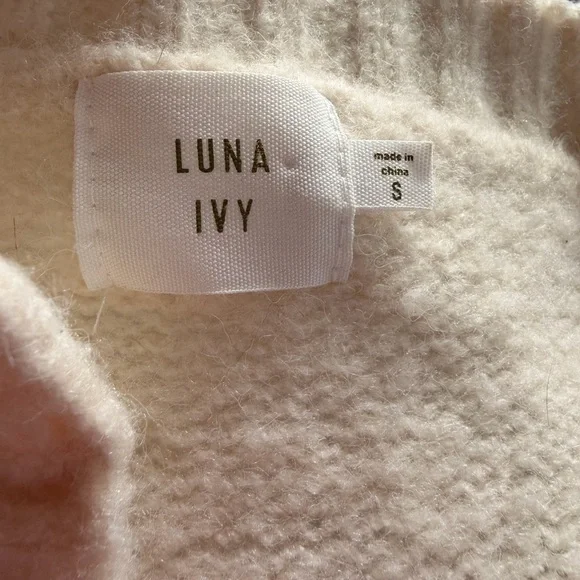 Anthropologie Luna Ivy Oversized Cardigan Sweater size Small - Picture 7 of 8